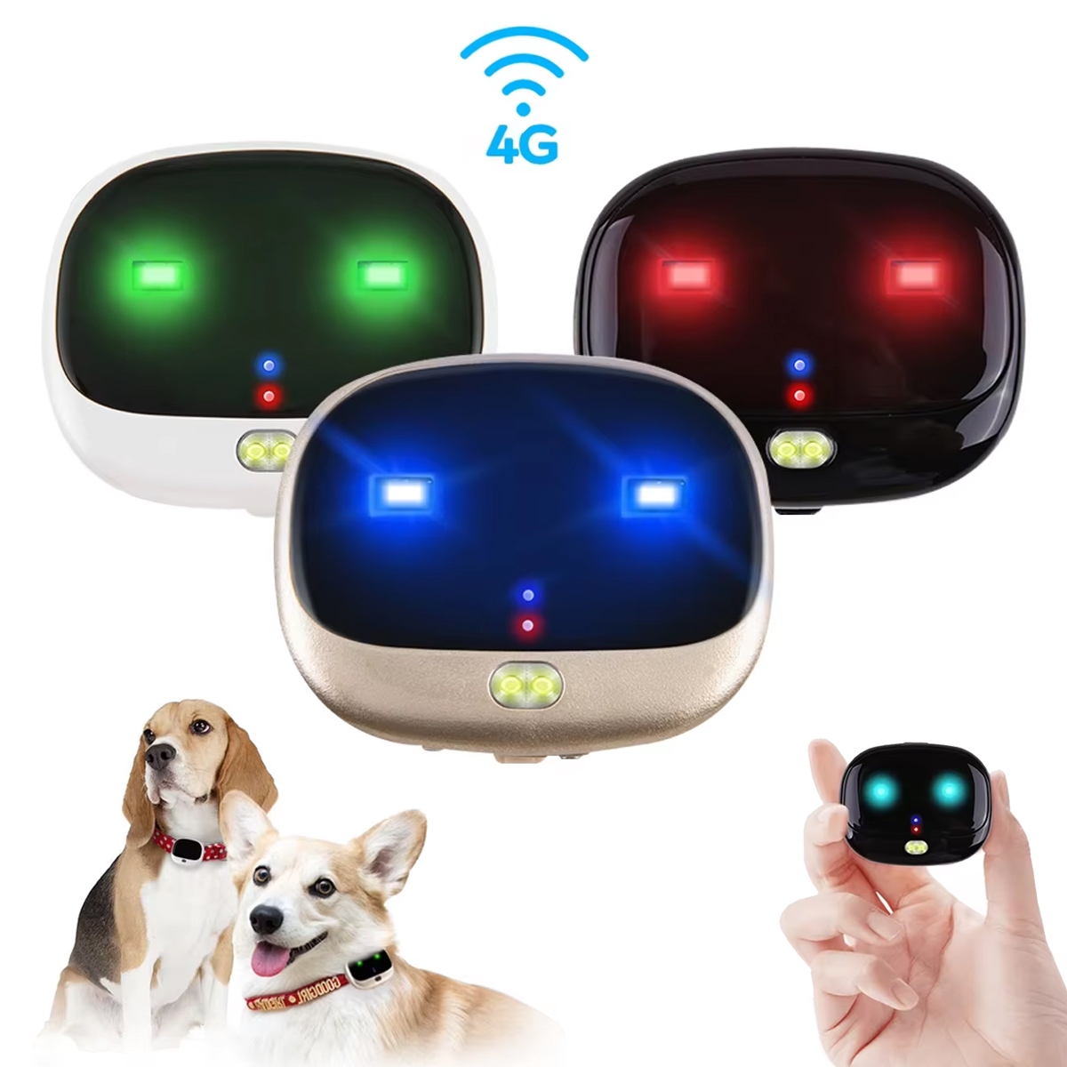 Pet Gps Tracker Collar - Rastreador gps à prova d'água 4g,