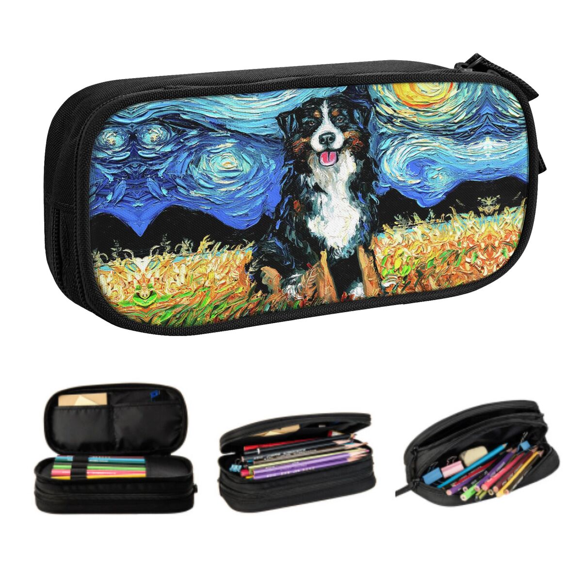 Pet X Supplies & Tack - Personalizado noite estrelada bernese mountain dog