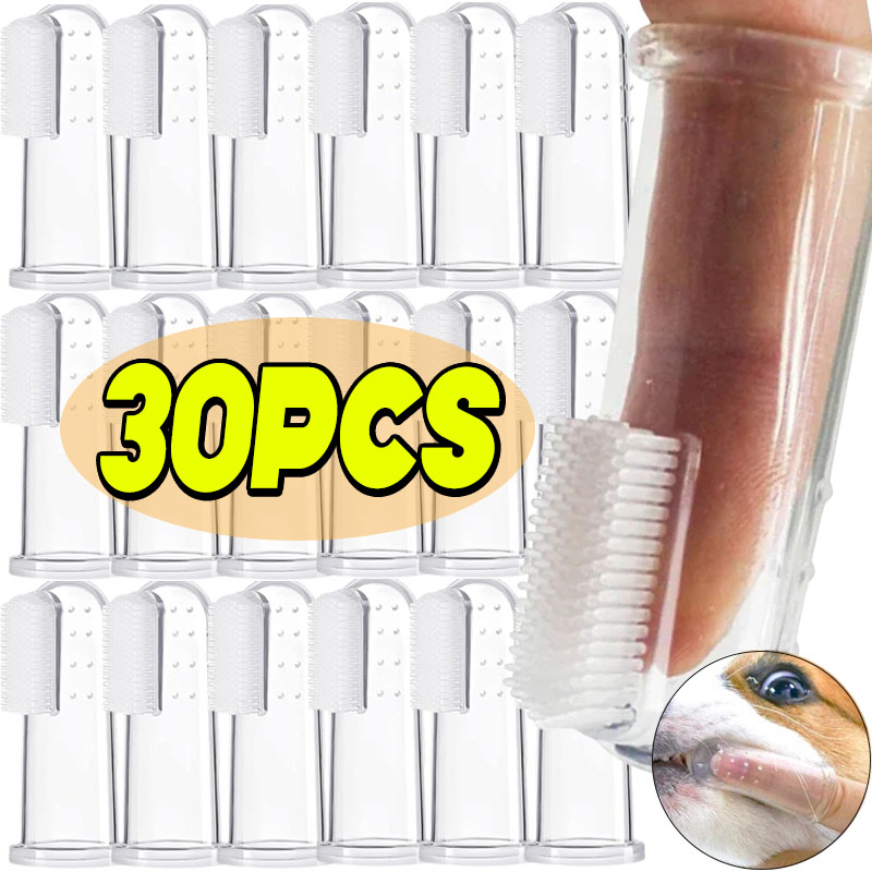 Dog Muzzle Silicone - Escova de dentes super macia para