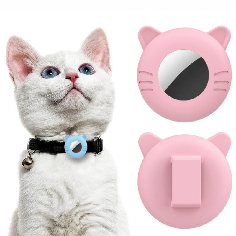 Para airtag gato colar titular - Dog Muzzle Silicone avaliação e preço