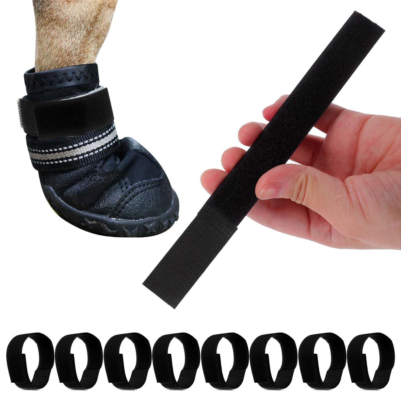10 Peças de Fivelas Ajustáveis - Dog Booties Paw Protector avaliação e preço