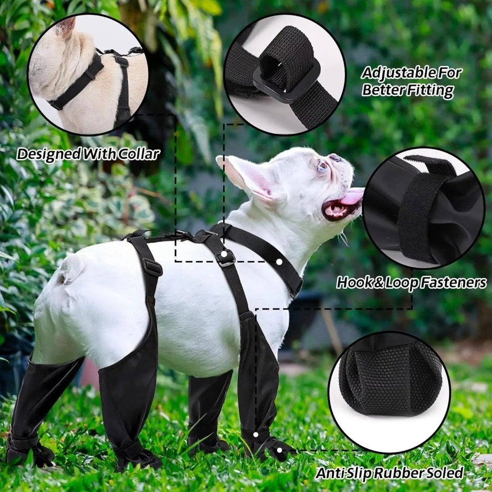 Sapatos para Cães à Prova de Q - Dog Booties Paw Protector avaliação e preço