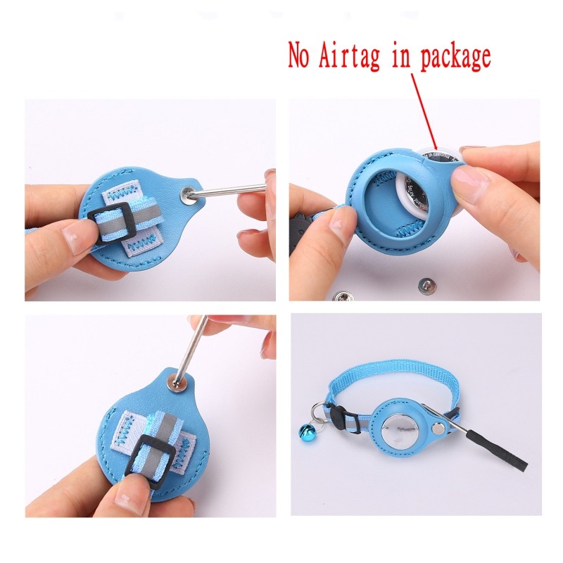 Para apple airtag caso coleira - Pet Gps Tracker Collar avaliação e preço