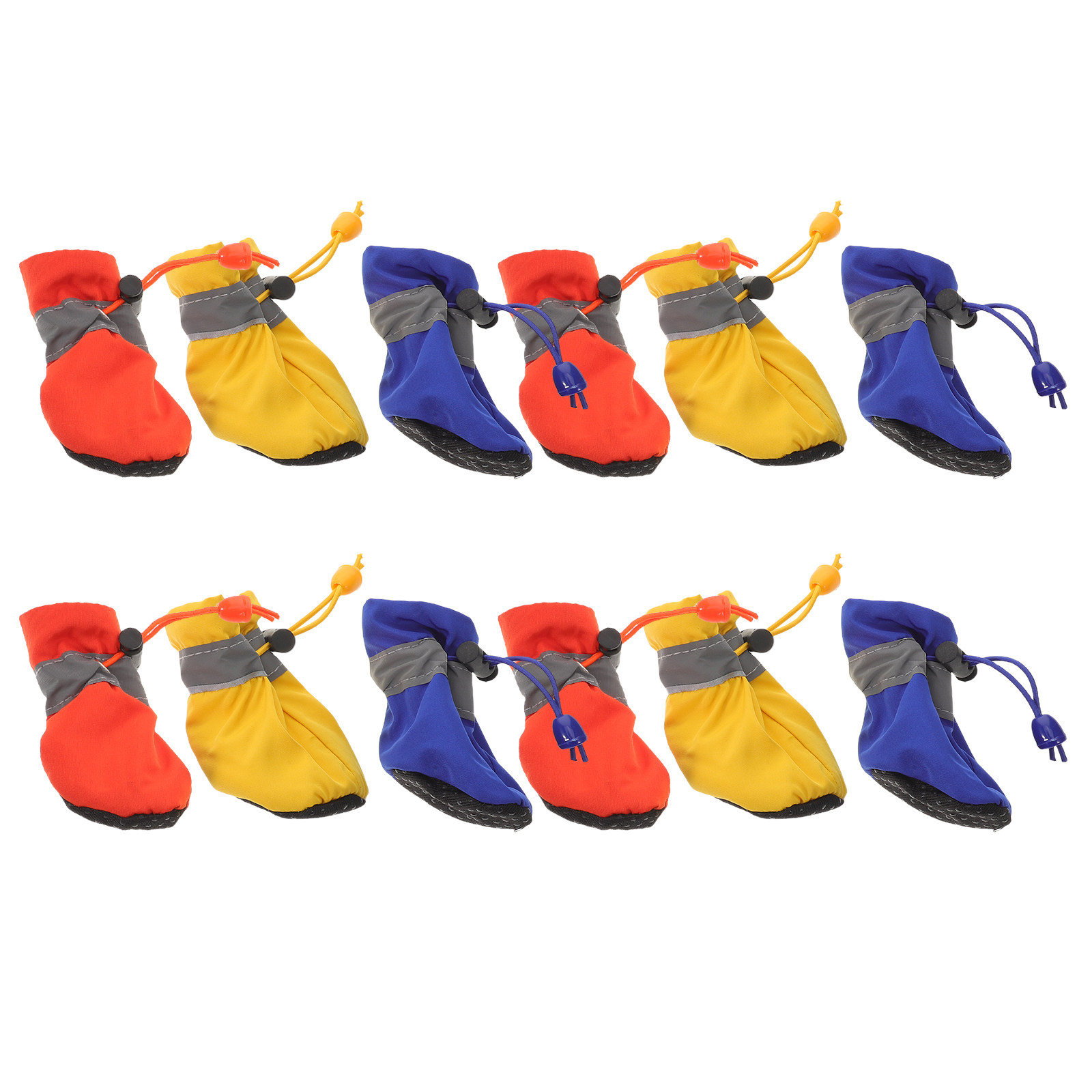 12 Peças de Botas Protetoras p - Dog Booties Paw Protector avaliação e preço