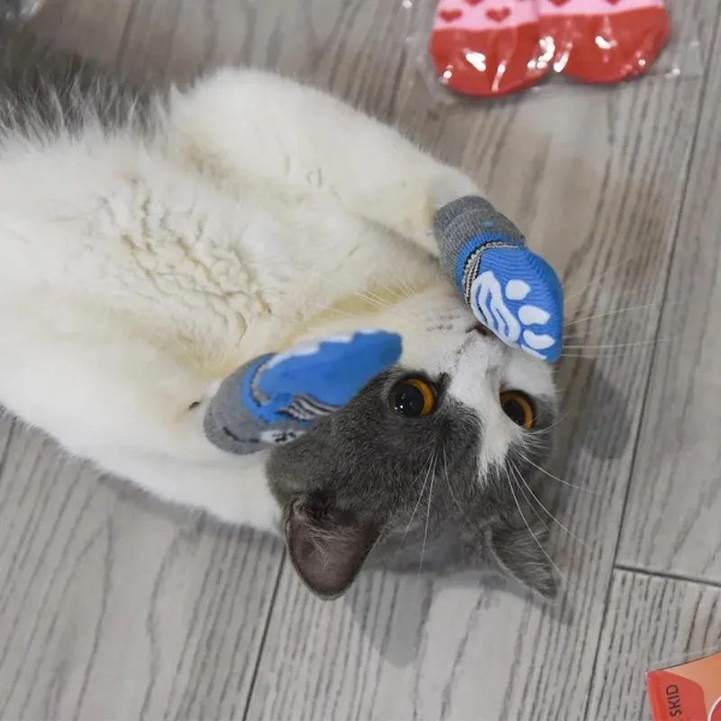 4 Pares de Meias de Inverno pa - Dog Booties Paw Protector avaliação e preço