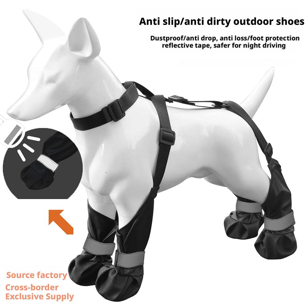 Botas Impermeáveis para Cães c - Dog Booties Paw Protector avaliação e preço