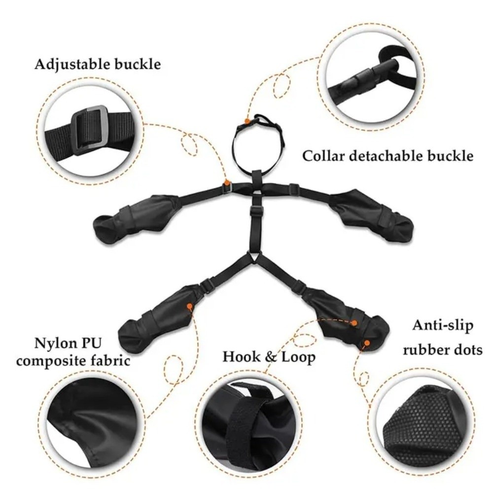 Sapatos para cães anti-queda,  - Dog Booties Paw Protector avaliação e preço