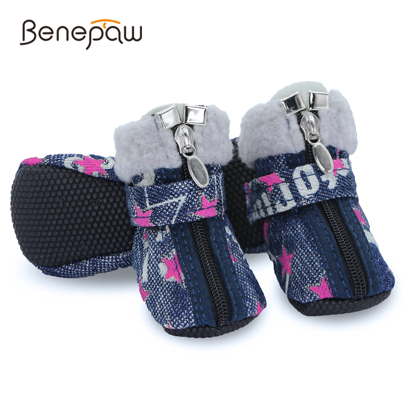 Benepaw sapatos de cachorro qu - Dog Booties Paw Protector avaliação e preço